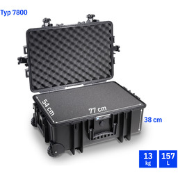 B&W 7800/B/SI outdoor.case typ 7800 sztywna walizka transportowa