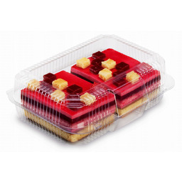 Pojemniki plastikowe na ciasto 206x156x83 - 50szt