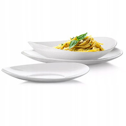 Komplet Zestaw Serwis Obiadowy Talerze 18el 6 Osób