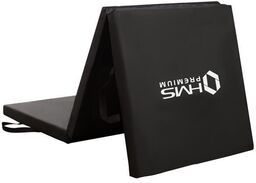 MGS02 BLACK MATERAC GIMNASTYCZNY SKŁADANY 1800x600MM HMS PREMIUM
