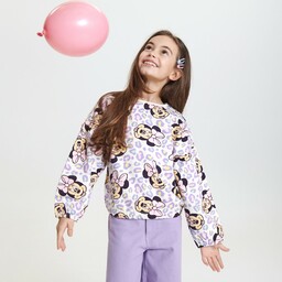 Sinsay - Bluza Myszka Minnie - Kremowy