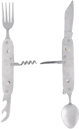 Niezbędnik składany Martinez Albainox Camping 7 Set Silver