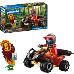 PLAYMOBIL Cars Terenowy quad Quad terenowy z odpinanym