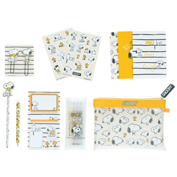 Zestaw przyborów szkolnych 15 elementów Snoopy