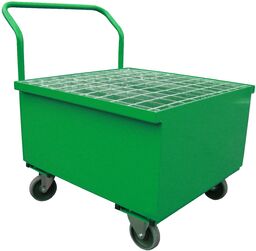 Mobilna wanna wychwytowa, 200 l. - na 1