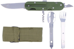 Niezbędnik składany Martinez Albainox Camping 6 Set Green