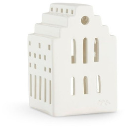 Kähler URBANIA Świecznik Tealight - Domek Biały -