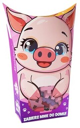 MARIOINEX Klocki elastyczne Mini Waffle Pocket Pets Świnka