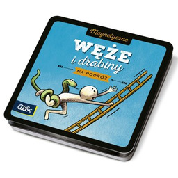 ALBI Gra planszowa Magnetyczne gry Węże i drabiny