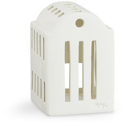 Kähler URBANIA Świecznik Tealight - Domek Biały -