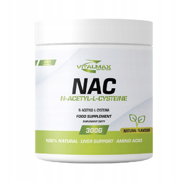 Suplement Diety, Vitalmax Nac 300g N-acetyl-l-cysteine Regeneracja Wątroby