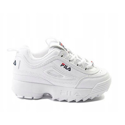Buty dziecięce Fila 10108261FG Disruptor Inf Białe 22
