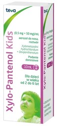 Xylo-Pantenol Kids 500 mcg + 50 mg/ml Aerozol