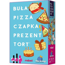 REBEL Gra karciana Buła, Pizza, Czapka, Prezent, Tort