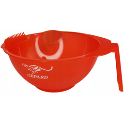 Miseczka fryzjerska z uchwytem do farbowania do mieszania