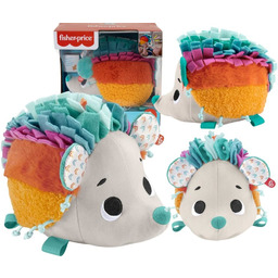 Fisher-Price Kolorowy jeż Sensoryczna przytulanka