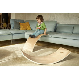 Deska do balansowania półksiężyc z drewna Goki 59967