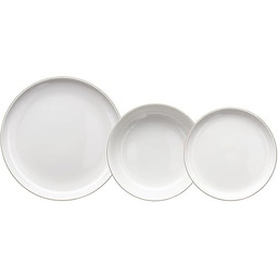 Tognana Edge Filo Złoto 12 talerz