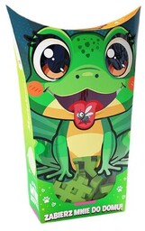 MARIOINEX Klocki elastyczne Mini Waffle Pocket Pets Żabka