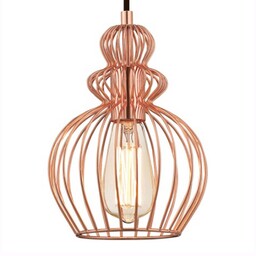 Westinghouse Lampa wisząca 6103540, możliwość ściemniania, miedziany, salon
