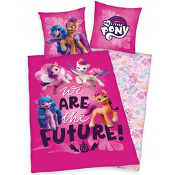 Dwustronna pościel bawełniana Herding My Little Pony 140/200