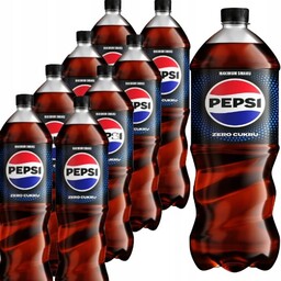 Pepsi Max Napój gazowany 1,5 l x 8