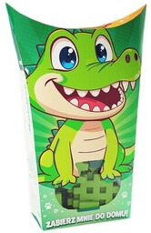 MARIOINEX Klocki elastyczne Mini Waffle Pocket Pets Krokodyl