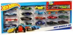 Hot Wheels samochodzik 20szt - Produkty Licencyjne-różne