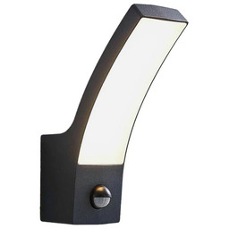 Lindby - Ilvita LED Ścienna Lampa Ogrodowa w/Sensor