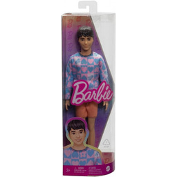 Mattel, Lalka Barbie Stylowy Ken, Bluza W Serca