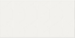 Płytka ścienna VIT white triangle structure mat 29,7x60