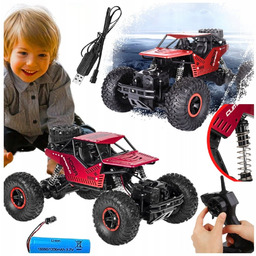 SAMOCHÓD ZDALNIE STEROWANY NA AKUMULATOR TERENOWY RC AUTO