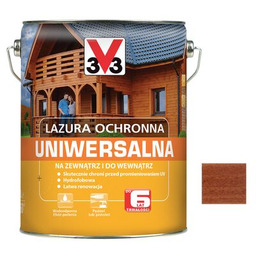 Lazura ochronna uniwersalna Drewno Egzotyczne 5 l V33