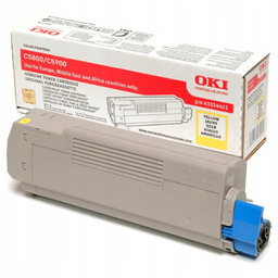 Toner Oki C5800/5900 43324421 żółty (yellow)
