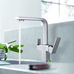 Blue Water Taupo Stal Trójdrożna bateria kuchenna