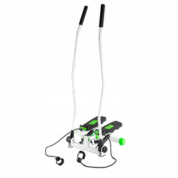 S3085 Zielono-biały Stepper Skośny Z Ramionami I Linkami