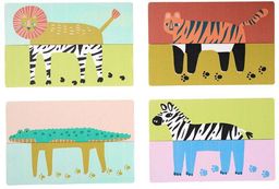 Gra memo i układanka Łapy i Pazury 160240-Manhattan