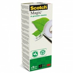 Taśma klejąca 19/20 SCOTCH MAGIC matowa ekologiczna 9szt.