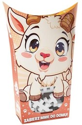 MARIOINEX Klocki elastyczne Mini Waffle Pocket Pets Koziołek