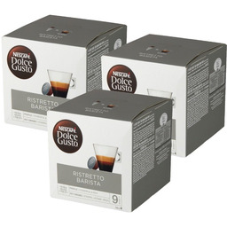 ZESTAW Kapsułki Nescafé Dolce Gusto Ristretto Barista 3x16