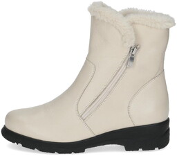 Botki kremowe Dascha [26409-41-12C] [Rozmiar: 38]