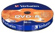 Verbatim DVD-R 4,7 GB x16 10 szt. Matt