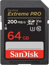 SanDisk Karta pamięci Extreme Pro SDXC 64GB 200/90