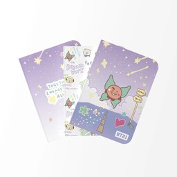 Zestaw zeszytów A6 Shooky 3 sztuki