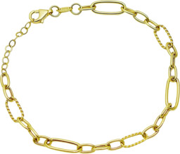Bransoletka Złota Diamentowana pr 585