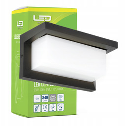 Lampa Zewnętrzna Led 12W Czujnik Ruchu i Zmierzchu