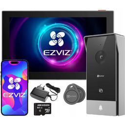 Wideodomofon WiFi HP5 Ezviz 2-żyłowy Furtka Brama Aplikacja