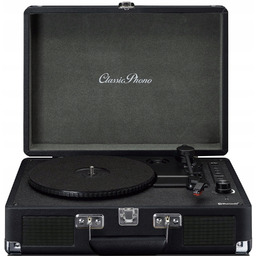 Gramofon Lenco TT-115 Bluetooth czarny/ walizka