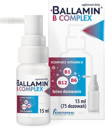 Ballamin B Complex, spray podjęzykowy, 15 ml
