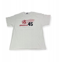 Koszulka męska biała Port Company Volleyball 45 XL